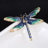 Maxbell Dragonfly Animal Alloy Pin Brooches Women Wedding Party Jewelry Gifts Blue - Aladdin Shoppers