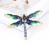 Maxbell Dragonfly Animal Alloy Pin Brooches Women Wedding Party Jewelry Gifts Blue - Aladdin Shoppers