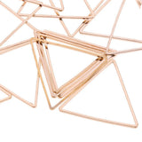 Maxbell Geometric Hanging Ear Stud Earrings Pendant Dangle DIY Gold Triangle 20mm - Aladdin Shoppers