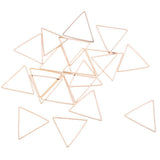 Maxbell Geometric Hanging Ear Stud Earrings Pendant Dangle DIY Gold Triangle 20mm - Aladdin Shoppers