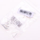 Maxbell Geometric Hanging Ear Stud Earrings Pendant Dangle DIY Silver Triangle 20mm - Aladdin Shoppers