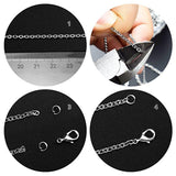 Maxbell 2 Roll Stainless Steel Cable Chain DIY Jewelry Necklace Bracelet Findings