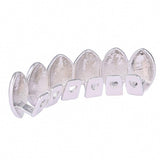 Maxbell 2 Sets Colorful Hip Hop Fang Teeth Grills Hollowen Clown Mouth Jewelry