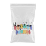 Maxbell Colorful Glossy Hip Hop Sharp Teeth Grills Hollowen Accessory 18K Gold - Aladdin Shoppers