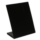 Maxbell L-shape Stand Velvet Board Earring Dangle Stud Holder Display Pad Black - Aladdin Shoppers
