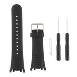 Maxbell 2 Pieces Silicone Rubber Wristwatch Bands for SUUNTO VECTOR Replacement