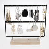 Maxbell 24/44 Holes Earrings Organizer Holder Necklaces Jewelry Display Stand Type1 - Aladdin Shoppers