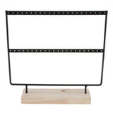 Maxbell 24/44 Holes Earrings Organizer Holder Necklaces Jewelry Display Stand Type1 - Aladdin Shoppers