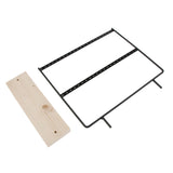 Maxbell 2x 24/44 Holes Black Earring Organizer Holder Necklace Jewelry Display Stand