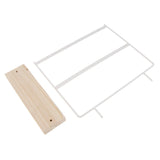 Maxbell 2 Pieces 44 Holes Earrings Organizer Holder Necklaces Jewelry Display Rack
