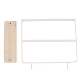 Maxbell 2 Pieces 44 Holes Earrings Organizer Holder Necklaces Jewelry Display Rack
