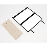 Maxbell 2x 24/44 Holes Black Earring Organizer Holder Necklace Jewelry Display Stand