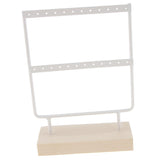 Maxbell 24/44 Holes Stand Rack Holder for Earring Necklace Jewelry Display Showcase