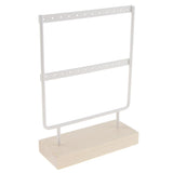 Maxbell 24/44 Holes Stand Rack Holder for Earring Necklace Jewelry Display Showcase