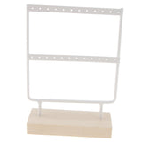 Maxbell 24/44 Holes Stand Rack Holder for Earring Necklace Jewelry Display Showcase