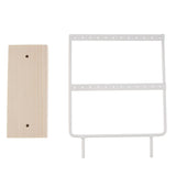 Maxbell 24/44 Holes Stand Rack Holder for Earring Necklace Jewelry Display Showcase