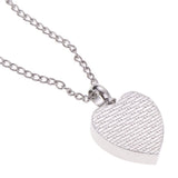 Maxbell 2xAlways in My Heart Pendant Memorial Necklace Human Pet Ash Holder Jewelry