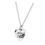 Maxbell 2xAlways in My Heart Pendant Memorial Necklace Human Pet Ash Holder Jewelry