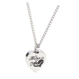 Maxbell 6xAlways in My Heart Pendant Memorial Necklace Human Pet Ash Holder Jewelry