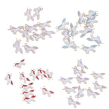 20 Pieces Unicorn Charms Pendant Findings Beads Jewelry Making Crafts Pink