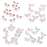 20 Pieces Unicorn Charms Pendant Findings Beads Jewelry Making Crafts Pink