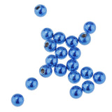 Maxbell 20 Piece Stainless Steel 4mm Piercing Jewelry Balls fit 14g Bar Blue - Aladdin Shoppers