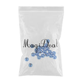 Maxbell 20 Piece Stainless Steel 4mm Piercing Jewelry Balls fit 14g Bar Blue - Aladdin Shoppers