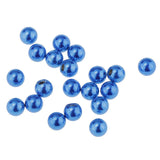 Maxbell 20 Piece Stainless Steel 4mm Piercing Jewelry Balls fit 14g Bar Blue - Aladdin Shoppers