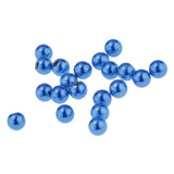 Maxbell 20 Piece Stainless Steel 4mm Piercing Jewelry Balls fit 14g Bar Blue - Aladdin Shoppers