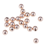 Maxbell 20 Piece Stainless Steel Piercing Jewelry 4mm Balls fit 16 Gauge Rose Gold - Aladdin Shoppers