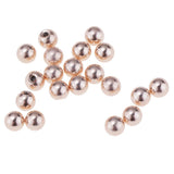 Maxbell 20 Piece Stainless Steel Piercing Jewelry 4mm Balls fit 16 Gauge Rose Gold - Aladdin Shoppers