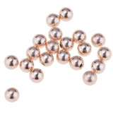 Maxbell 20 Piece Stainless Steel Piercing Jewelry 4mm Balls fit 16 Gauge Rose Gold - Aladdin Shoppers