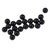 Maxbell 20 Piece Stainless Steel Piercing Jewelry 4mm Balls fit 16 Gauge Black - Aladdin Shoppers