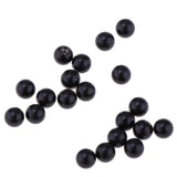 Maxbell 20 Piece Stainless Steel Piercing Jewelry 4mm Balls fit 16 Gauge Black - Aladdin Shoppers