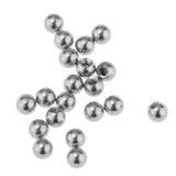 Maxbell 20PCS Stainless Steel Piercing Jewelry Replacement Ball 1.2X3mm Steel Color - Aladdin Shoppers