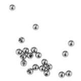 Maxbell 20PCS Stainless Steel Piercing Jewelry Replacement Ball 1.2X3mm Steel Color - Aladdin Shoppers