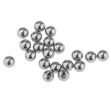 Maxbell 20PCS Stainless Steel Piercing Jewelry Replacement Ball 1.2X3mm Steel Color - Aladdin Shoppers