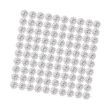 Maxbell 100 pcs 16mm Hollow Flower Bead Caps for Jewelry Making Silver - Aladdin Shoppers