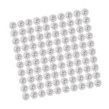 Maxbell 100 pcs 16mm Hollow Flower Bead Caps for Jewelry Making Silver - Aladdin Shoppers