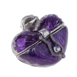 Maxbell 4 Pieces Locket Heart Cremation Keepsake Urn Pendant Human Pet Memorial