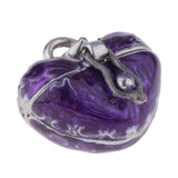 Maxbell 4 Pieces Locket Heart Cremation Keepsake Urn Pendant Human Pet Memorial