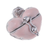 Maxbell 4 Pieces Locket Heart Cremation Keepsake Urn Pendant Human Pet Memorial