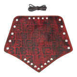 Maxbell Gothic Letters Leather Bandage Gauntlet Bracelet Wristband Cuff Band Red - Aladdin Shoppers