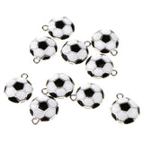 Maxbell Football Soccer Pendant Necklace Chain Jewelry Alloy DIY Accessories L 1.8cm - Aladdin Shoppers