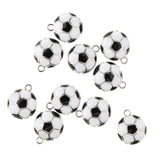 Maxbell Football Soccer Pendant Necklace Chain Jewelry Alloy DIY Accessories L 1.8cm - Aladdin Shoppers