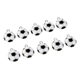 Maxbell Football Soccer Pendant Necklace Chain Jewelry Alloy DIY Accessories L 1.8cm - Aladdin Shoppers