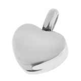 Maxbell 2 Piece Memorial Stainless Steel Heart Urn Pendant Cremation Ash Gift Son