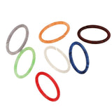 7 Pieces Acetate Acrylic Hollow Oval Pendant DIY Earring Finding Jewelry Accessories - Aladdin Shoppers