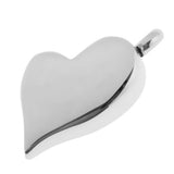 Maxbell 2 Pieces Brother Sister Forever In My Heart Stainless Steel Heart Pendant