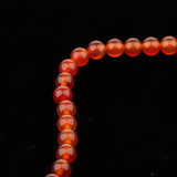 Maxbell 4 Strand Natural Beads Red Agate Stone AB Grade Beads DIY Crafts Size Mixed